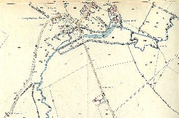 The southern part of the village in 1883